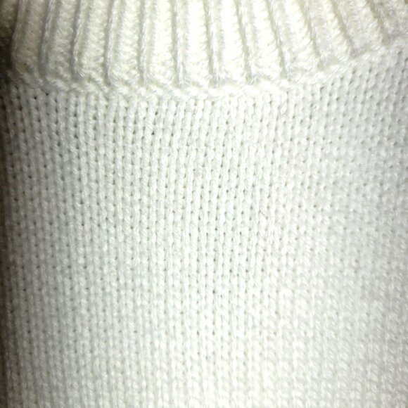 ❤️ 3 for $35 Abercrombie & Fitch Madeline crew Striped Sweater Tee XS oversized - Picture 4 of 7